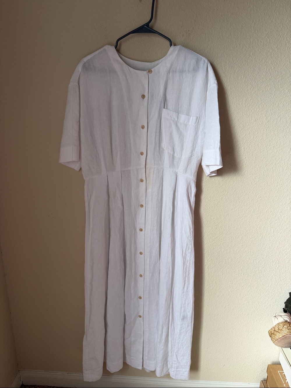 Jenni Kayne 100% Linen dress NEW with tags . Size Large